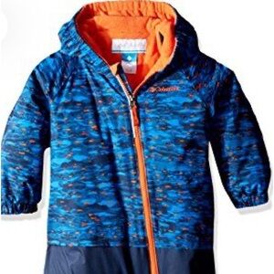 Toddler one piece snowsuits in excellent condition.